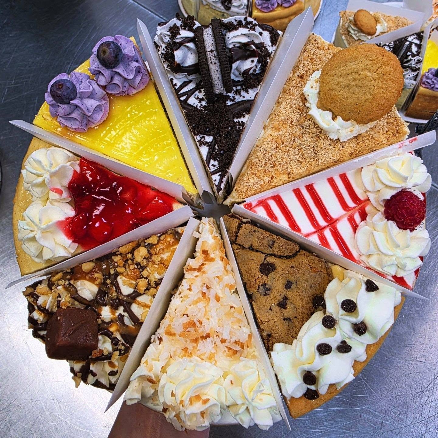 Lemon Blueberry Shortbread slice